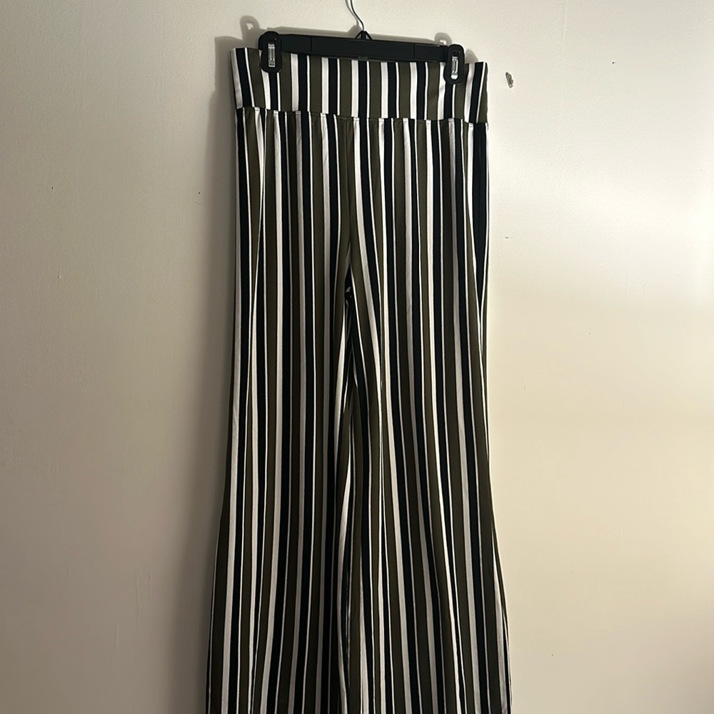 Long striped pants